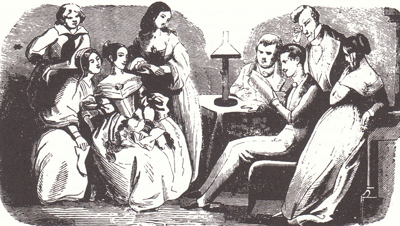 Schimpfende Weiber und patriotische Jungfauen 