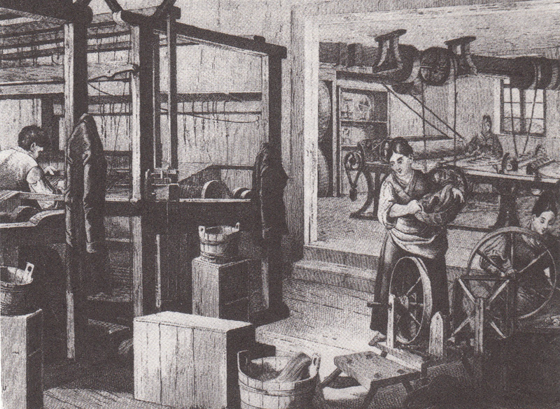 Schimpfende Weiber und patriotische Jungfauen 