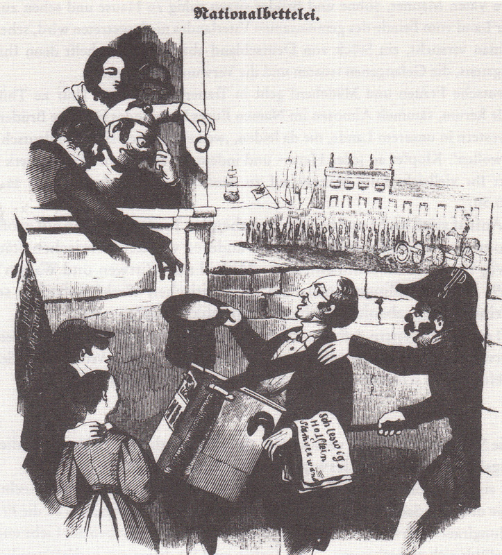 Schimpfende Weiber und patriotische Jungfauen 