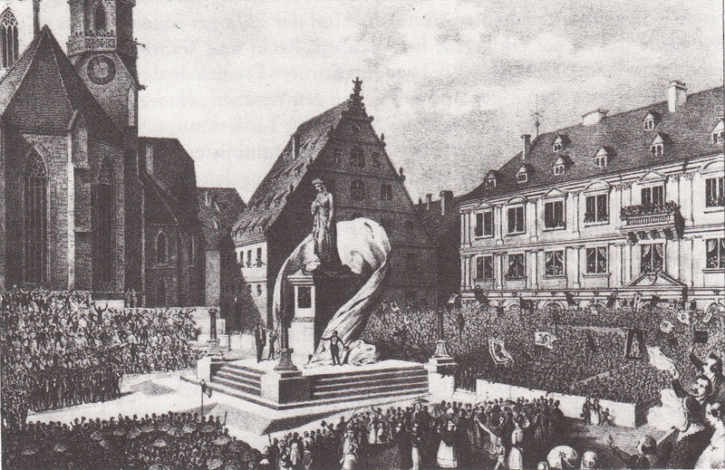 Schimpfende Weiber und patriotische Jungfauen 