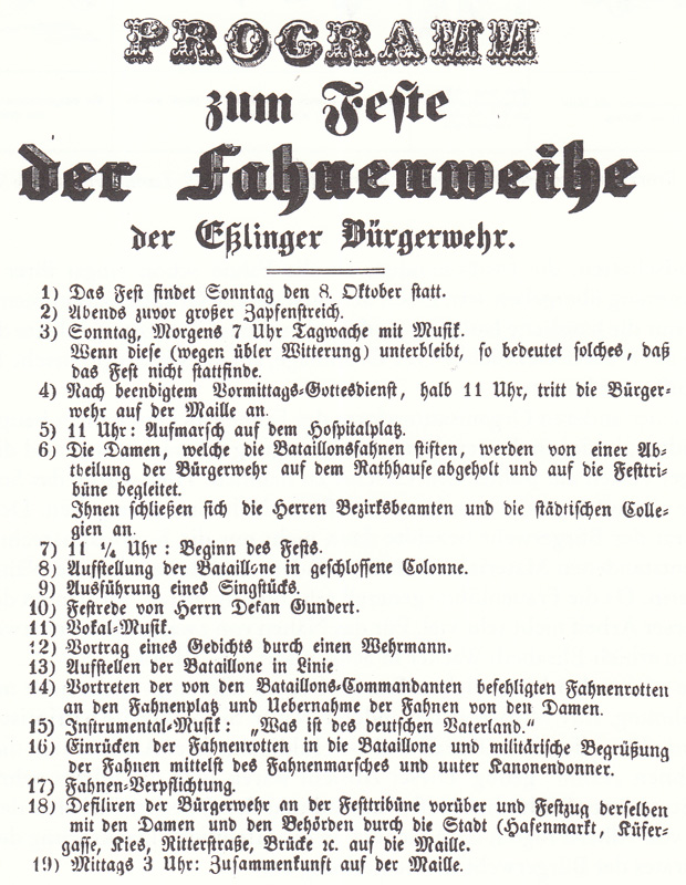 Schimpfende Weiber und patriotische Jungfauen 