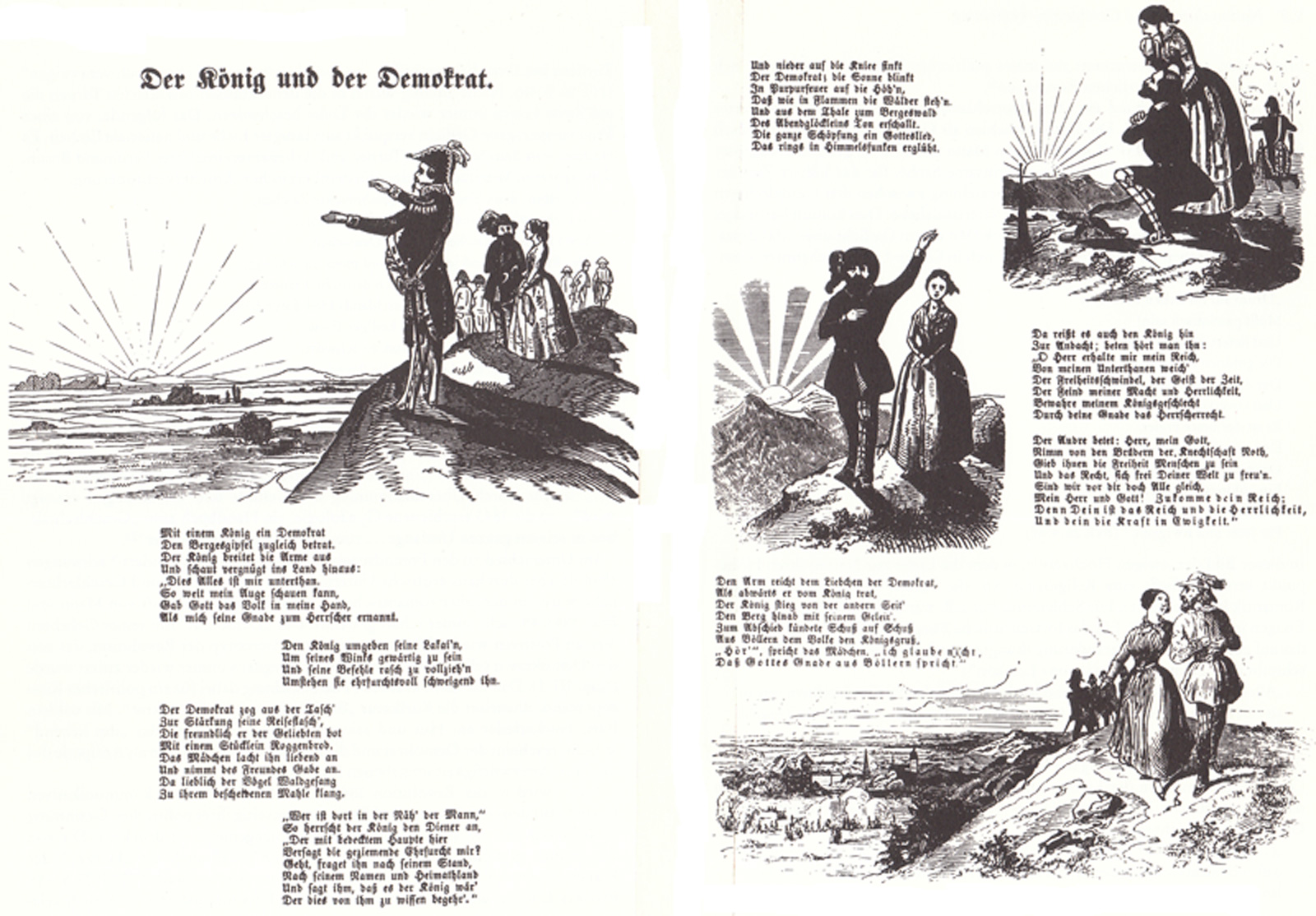 Schimpfende Weiber und patriotische Jungfauen 