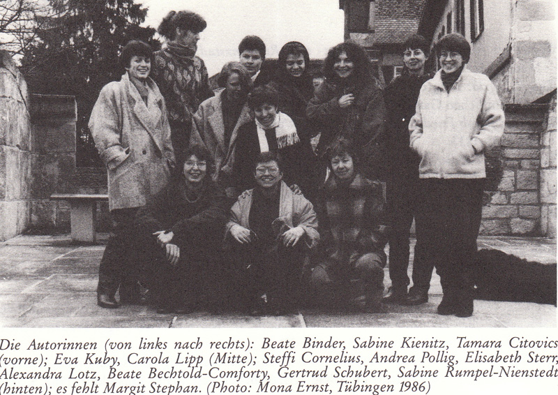 Schimpfende Weiber und patriotische Jungfauen 