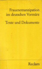 Frauenemanzipation im deutschen Vormärz